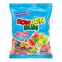 BON BON BUM TROPICAL SURTIDO