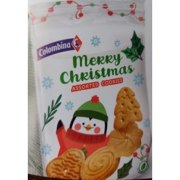 GALLETAS MERRY CHRISMAS BLANCA