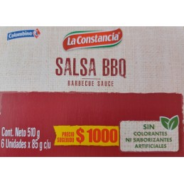 SALSA BBQ DISPLAY X 6 UND...